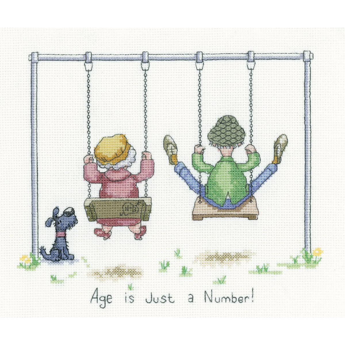 Heritage counted cross stitch kit Aida "Just a...