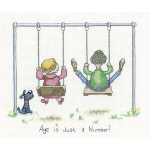 Heritage counted cross stitch kit Aida "Just a...