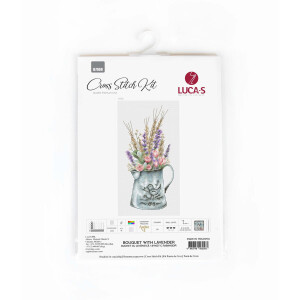 Luca-S counted cross stitch kit "Bouquet with...