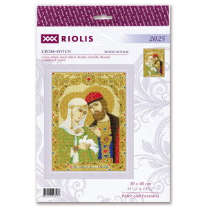 Riolis counted cross stitch kit "Peter and...
