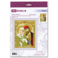 Riolis counted cross stitch kit "Peter and Fevrona", 30x40cm, DIY