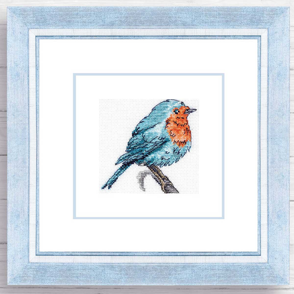 Luca-S counted cross stitch kit with frame...
