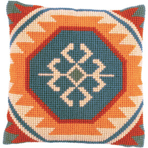Vervaco stamped cross stitch kit cushion...