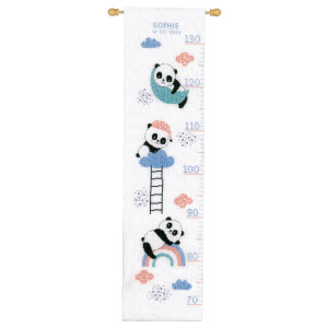Vervaco counted cross stitch kit# "Panda Bears go to...