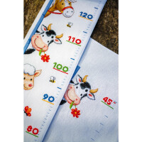 Vervaco counted cross stitch kit# "Farm animals", 18x70cm, DIY