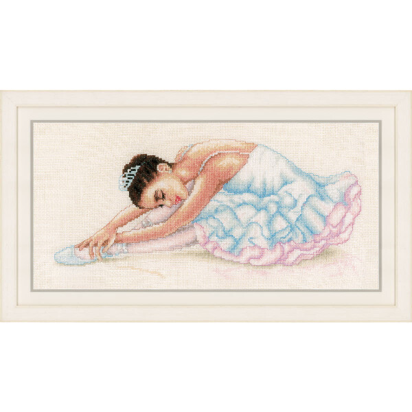 Vervaco counted cross stitch kit "Ballet", 38x19cm, DIY