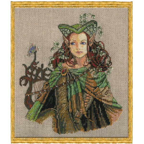 Nimue Cross Stitch counted Chart "Gaewen      ", 46G
