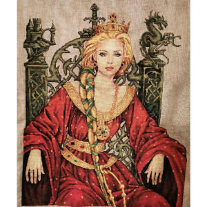 Nimue Cross Stitch counted Chart "Guinevere", 173G