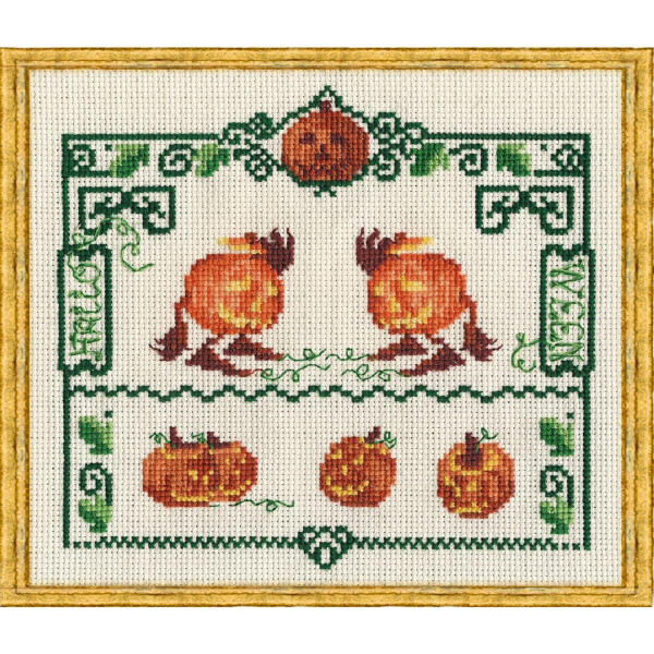 Nimue Cross Stitch counted Chart "Halloween", 26G