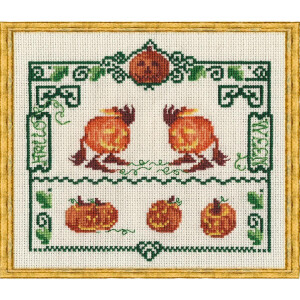 Nimue Cross Stitch counted Chart "Halloween", 26G