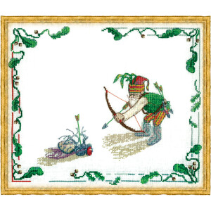 Nimue Cross Stitch counted Chart "The Archer", 1G
