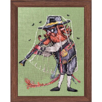 Nimue Cross Stitch counted Chart "The Shratel of Prague", 164G