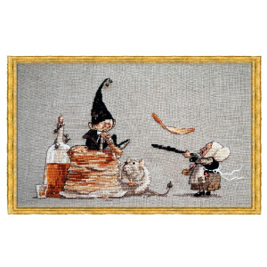 Nimue Cross Stitch counted Chart "Pancakes", 71G
