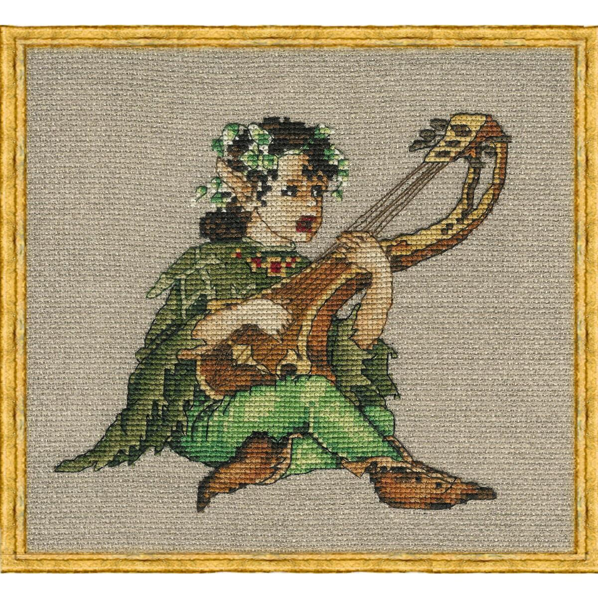 Nimue Cross Stitch counted Chart "Luthiel", 12G