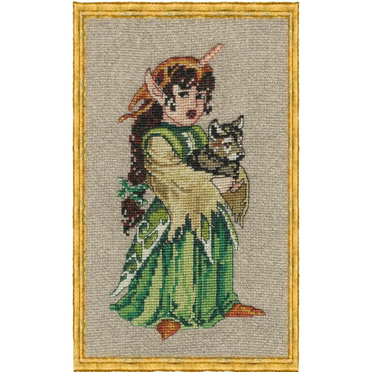 Nimue Cross Stitch counted Chart...
