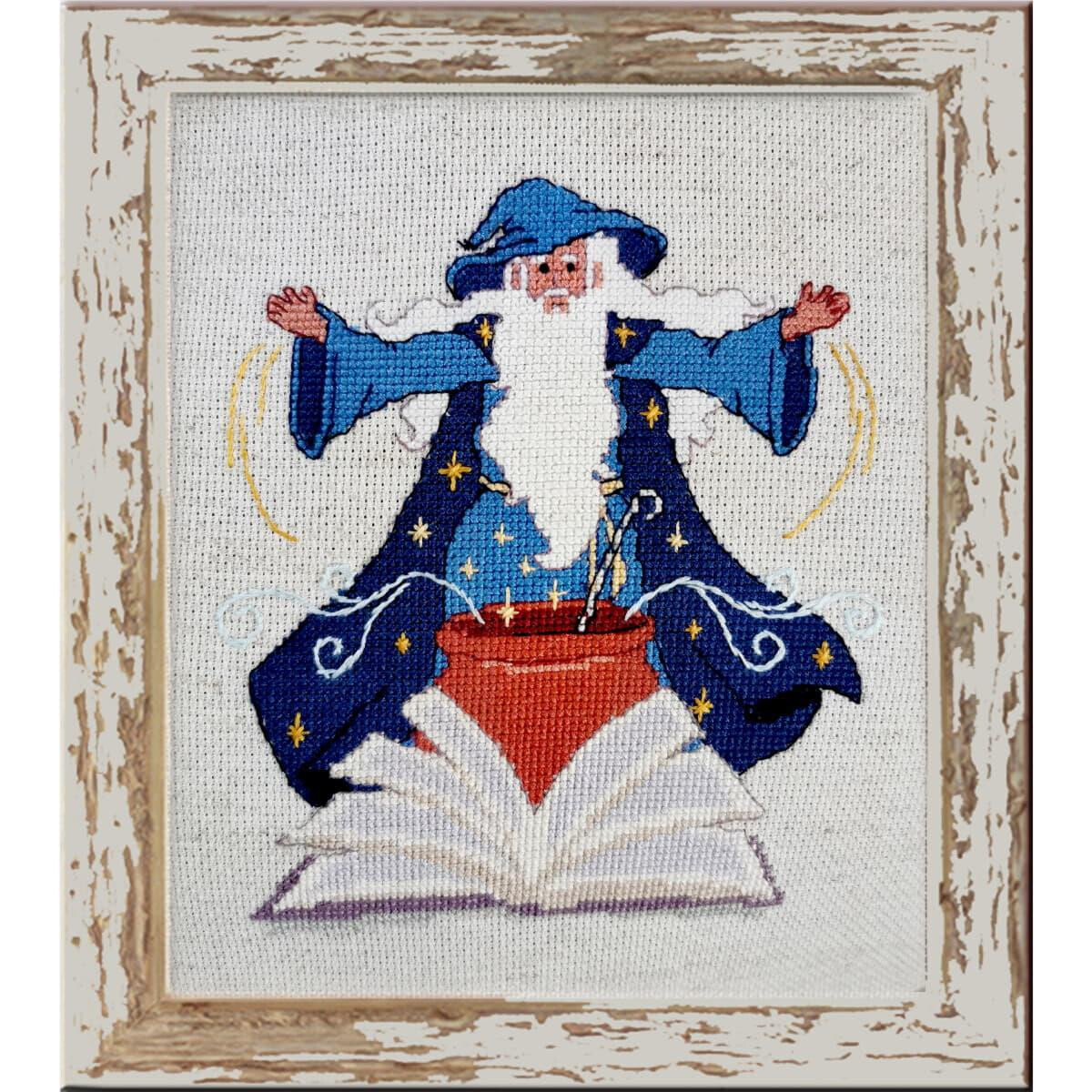 Nimue Cross Stitch counted Chart "Merlin...