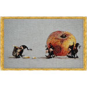 Nimue Cross Stitch counted Chart "Apple", 70G