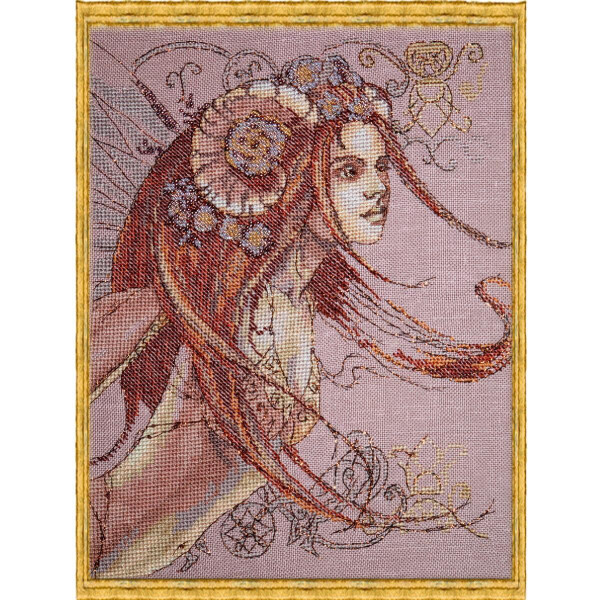 Nimue Cross Stitch counted Chart "Aries", 130G