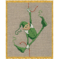 Nimue counted cross stitch kit "Mac 5 - Stretch", 39K, 8x15cm, DIY
