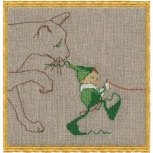Nimue counted cross stitch kit "Mic 6 - The...