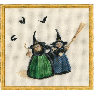 Nimue counted cross stitch kit "Brig and Doon",...