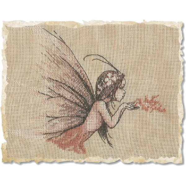 Nimue counted cross stitch kit "Fairy Dust", 57K, 12x16cm, DIY