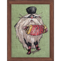 Nimue counted cross stitch kit "The Domvoï Of Russia", 166-H05KV, 8,5x12,5cm, DIY
