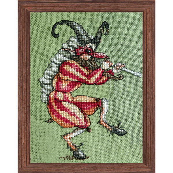 Nimue counted cross stitch kit "The Faune of Macedonia", 167-H06KV, 10x13cm, DIY