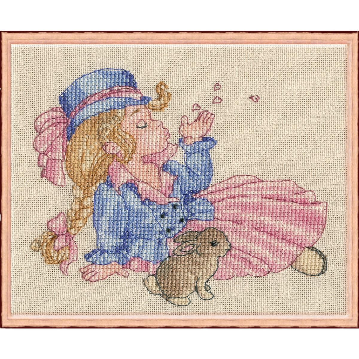 Nimue counted cross stitch kit "Roz   ", 61K,...