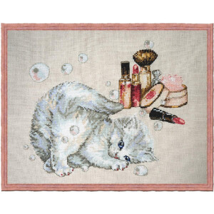 Nimue counted cross stitch kit "Chavonette",...