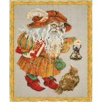 Nimue counted cross stitch kit "Ritournel and the Bird", 6-Z001K, 23x30cm, DIY