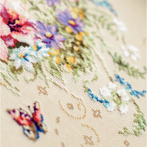 Magic Needle Zweigart Edition counted cross stitch kit "Melody of your Heart", 26x34cm, DIY