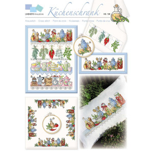 LINDNER´S Cross Stitch counted Chart "Kitchen cabinet", 139