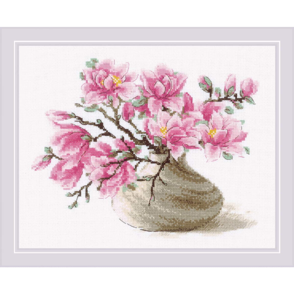Riolis Kit de point de croix "Magnolia...
