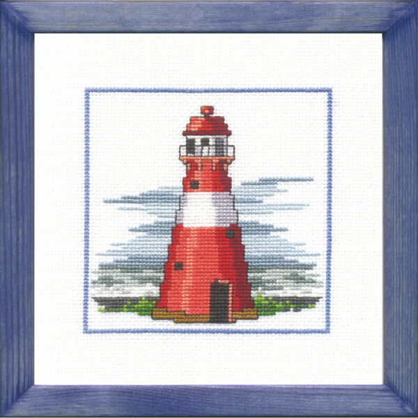 Permin Lighthouse Cross Stitch Cross Stitch Kit - 13x18cm