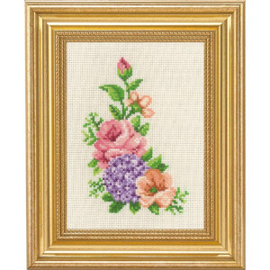 Permin counted cross stitch kit "Rose &...