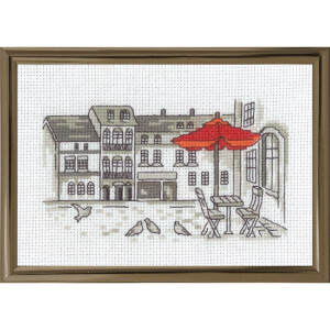 Permin counted cross stitch kit "Parasol",...