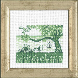 Permin counted cross stitch kit "Seagull",...