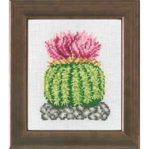 Permin kruissteekset "Cactus roze", telpatroon,...