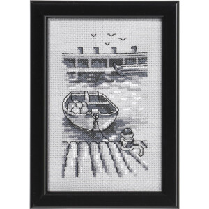 Permin counted cross stitch kit "Boat I",...