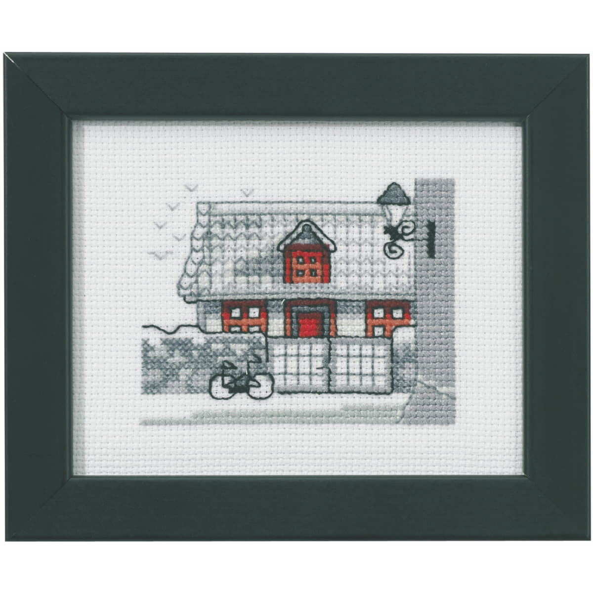 Permin counted cross stitch kit "House/red...