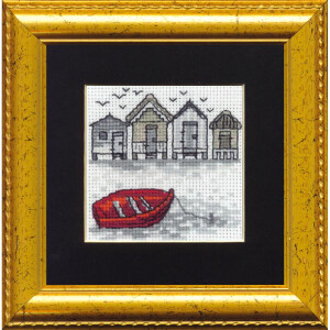 Permin counted cross stitch kit "Boat",...
