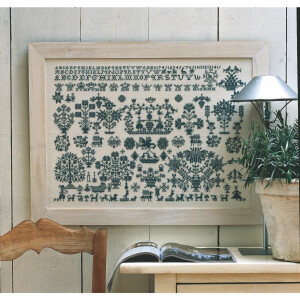 Permin counted cross stitch kit "Sampler",...