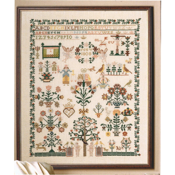 Permin counted cross stitch kit "Celle", 37x46cm, DIY, 39-3050