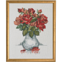 Permin counted cross stitch kit "Roses", 29x37cm, DIY, 70-0308