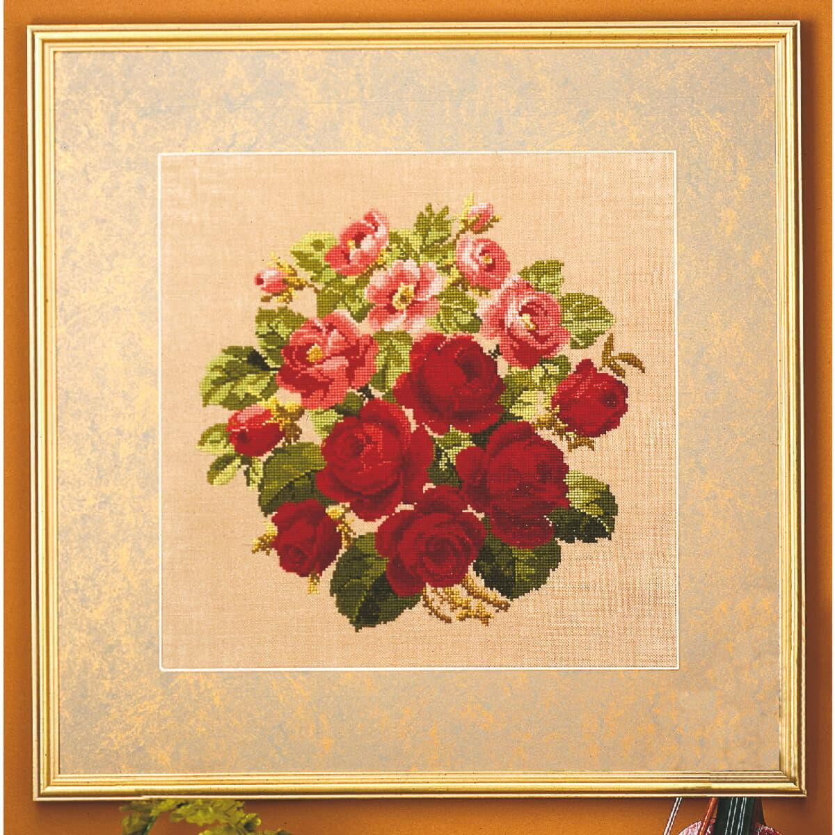 Permin counted cross stitch kit "Picture...