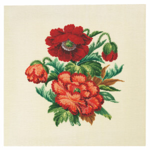 Permin counted cross stitch kit "Valmuer",...