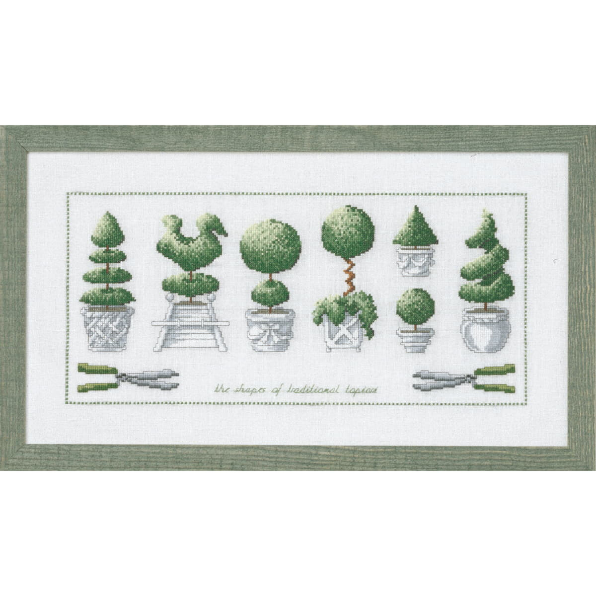 Permin counted cross stitch kit "Trees",...
