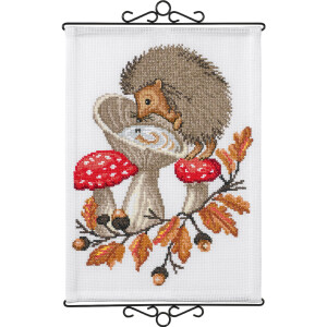 Permin counted cross stitch kit "Hedgehog",...