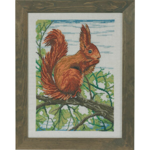Permin counted cross stitch kit "Squirrel",...